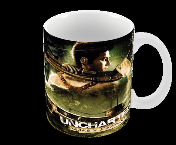 Caneca Polímero Uncharted Personalizada