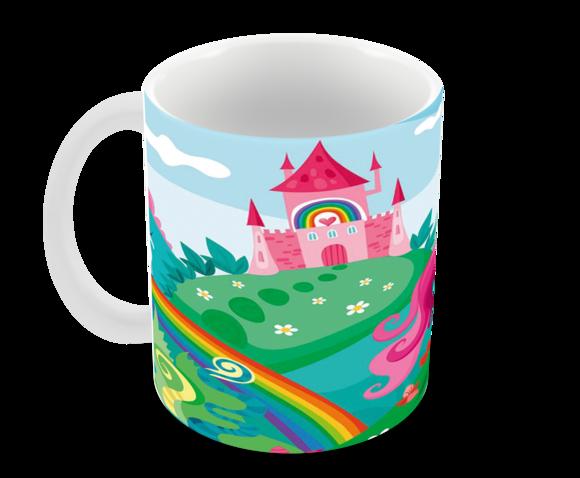 Caneca Polímero Unicórnio Personalizada