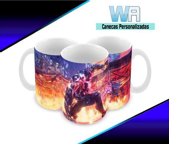 Caneca Polímero Venom Personalizada