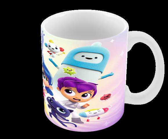 Caneca Polímero Vera e o Reino do Arco-íris Personalizada
