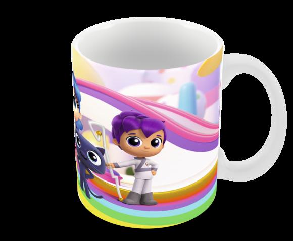 Caneca Polímero Vera e o Reino do Arco-íris Personalizada