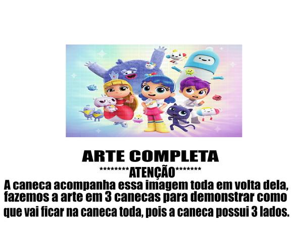 Caneca Polímero Vera e o Reino do Arco-íris Personalizada