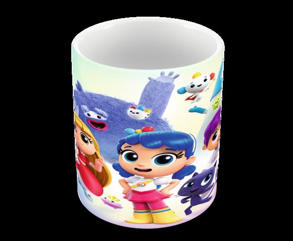 Caneca Polímero Vera e o Reino do Arco-íris Personalizada