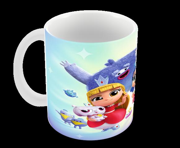 Caneca Polímero Vera e o Reino do Arco-íris Personalizada