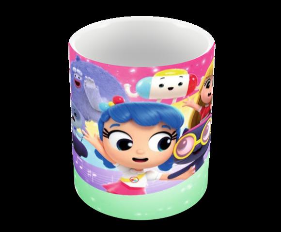 Caneca Polímero Vera e o Reino do Arco-íris Personalizada