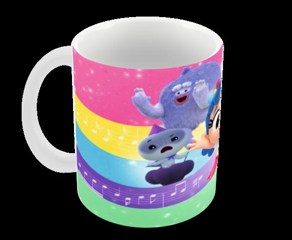 Caneca Polímero Vera e o Reino do Arco-íris Personalizada