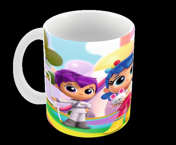 Caneca Polímero Vera e o Reino do Arco-íris Personalizada