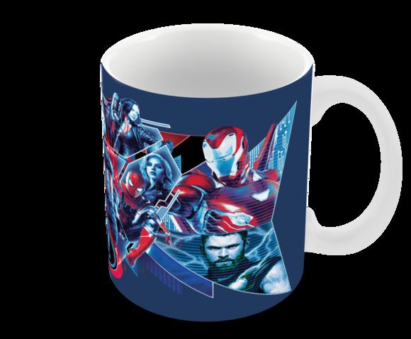 Caneca Polímero Vingadores Ultimato Personalizada
