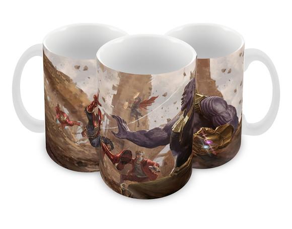 Caneca Polímero Vingadores Ultimato Personalizada