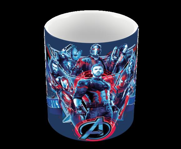 Caneca Polímero Vingadores Ultimato Personalizada