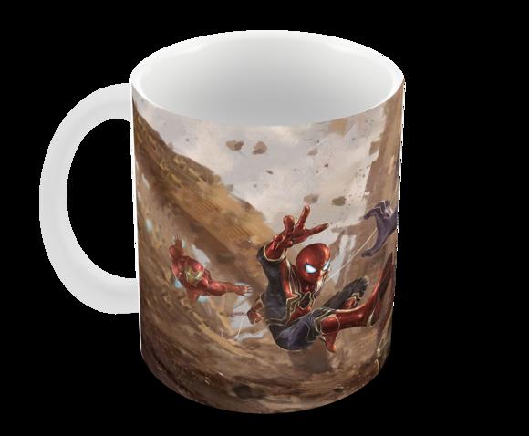 Caneca Polímero Vingadores Ultimato Personalizada
