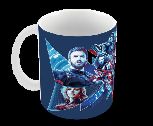 Caneca Polímero Vingadores Ultimato Personalizada