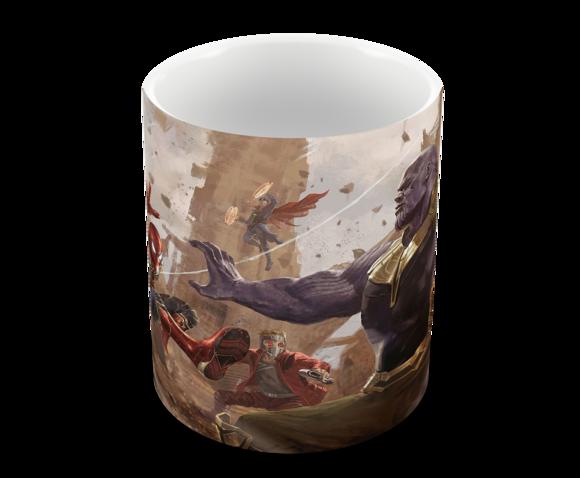 Caneca Polímero Vingadores Ultimato Personalizada