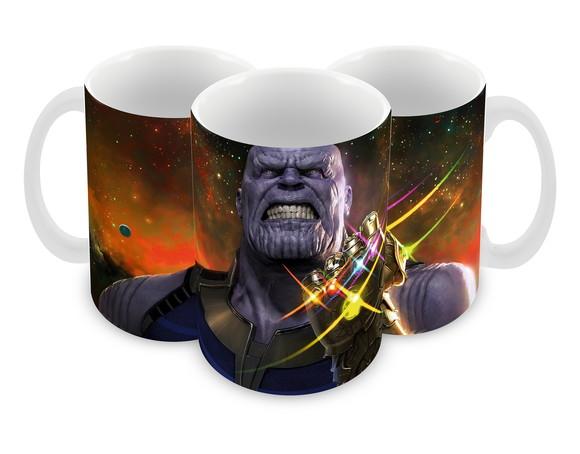 Caneca Polímero Vingadores Ultimato Personalizada