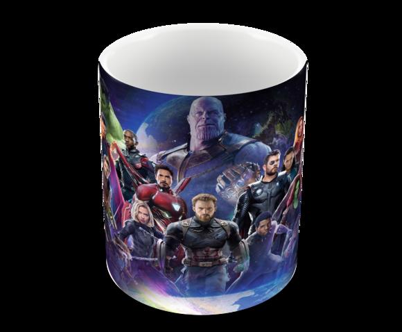 Caneca Polímero Vingadores Ultimato Personalizada