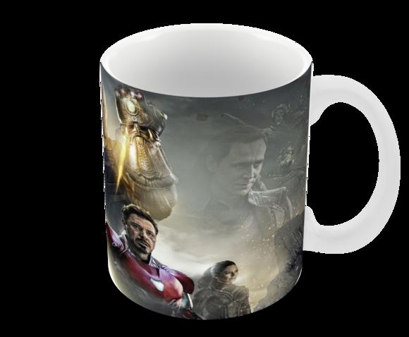 Caneca Polímero Vingadores Ultimato Personalizada
