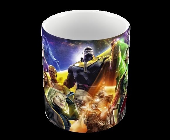 Caneca Polímero Vingadores Ultimato Personalizada