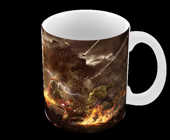 Caneca Polímero Vingadores Ultimato Personalizada