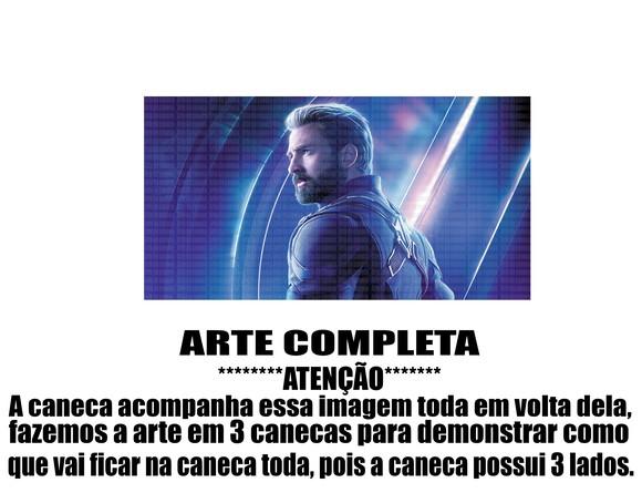 Caneca Polímero Vingadores Ultimato Personalizada