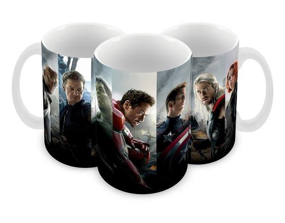 Caneca Polímero Vingadores Ultimato Personalizada