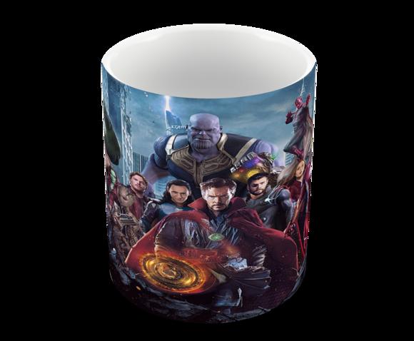 Caneca Polímero Vingadores Ultimato Personalizada
