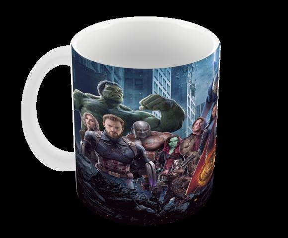 Caneca Polímero Vingadores Ultimato Personalizada
