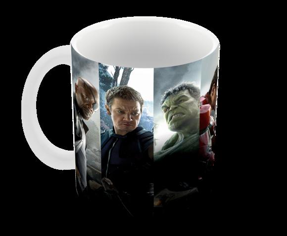 Caneca Polímero Vingadores Ultimato Personalizada