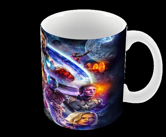 Caneca Polímero Vingadores Ultimato Personalizada