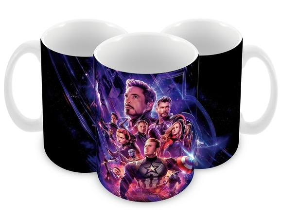 Caneca Polímero Vingadores Ultimato Personalizada