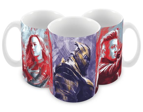 Caneca Polímero Vingadores Ultimato Personalizada