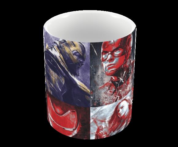 Caneca Polímero Vingadores Ultimato Personalizada