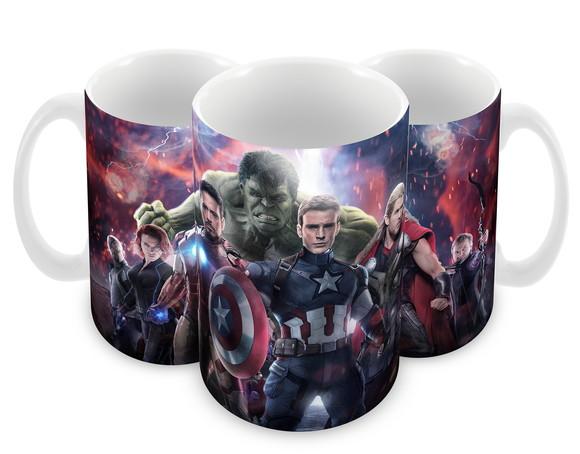 Caneca Polímero Vingadores Ultimato Personalizada