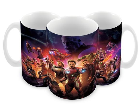 Caneca Polímero Vingadores Ultimato Personalizada