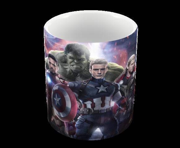 Caneca Polímero Vingadores Ultimato Personalizada
