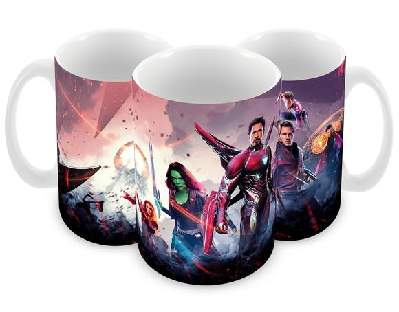 Caneca Polímero Vingadores Ultimato Personalizada