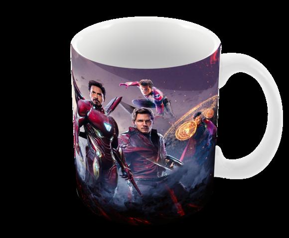 Caneca Polímero Vingadores Ultimato Personalizada
