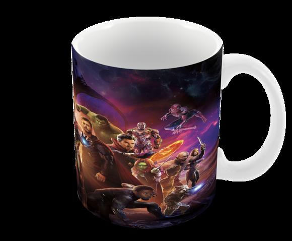 Caneca Polímero Vingadores Ultimato Personalizada