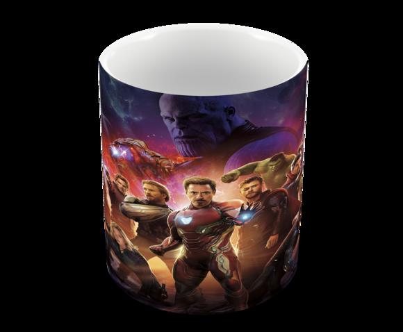 Caneca Polímero Vingadores Ultimato Personalizada