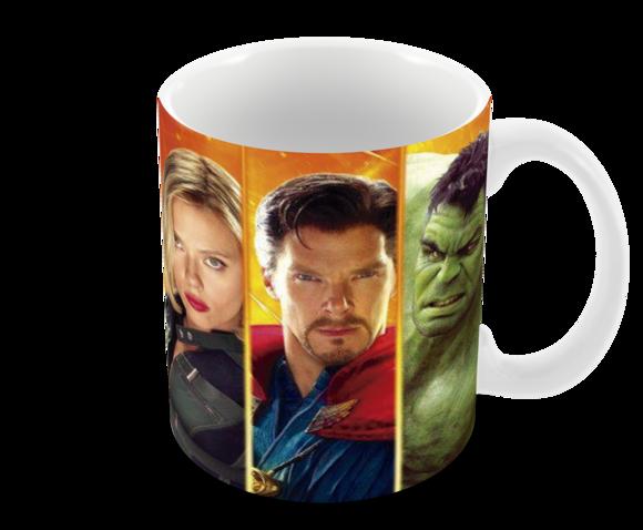 Caneca Polímero Vingadores Ultimato Personalizada
