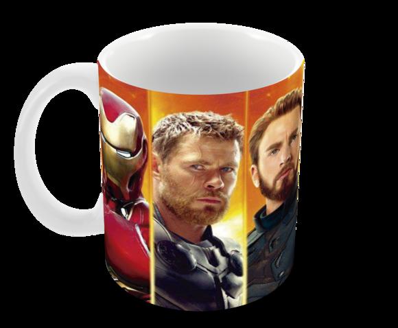 Caneca Polímero Vingadores Ultimato Personalizada
