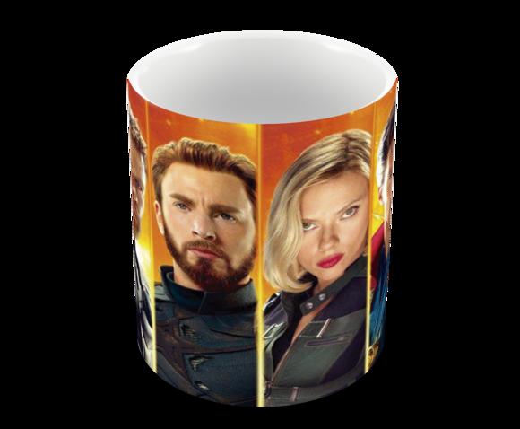 Caneca Polímero Vingadores Ultimato Personalizada