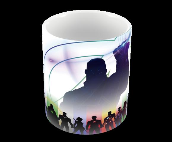 Caneca Polímero Vingadores Ultimato Personalizada