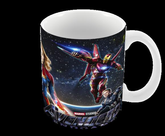 Caneca Polímero Vingadores Ultimato Personalizada
