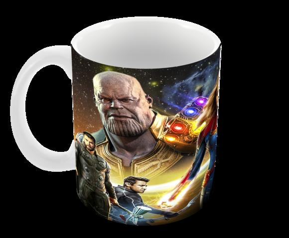 Caneca Polímero Vingadores Ultimato Personalizada