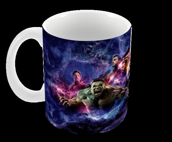Caneca Polímero Vingadores Ultimato Personalizada