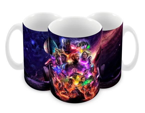 Caneca Polímero Vingadores Ultimato Personalizada