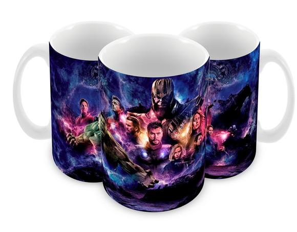 Caneca Polímero Vingadores Ultimato Personalizada