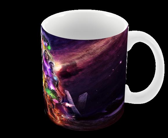 Caneca Polímero Vingadores Ultimato Personalizada