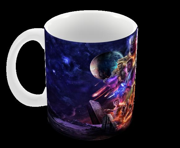 Caneca Polímero Vingadores Ultimato Personalizada