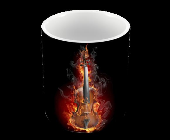 Caneca Polímero Violoncelo Personalizada